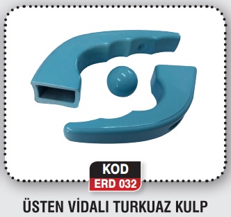 ÜSTEN VİDALI TURKUAZ ERD 032